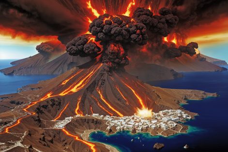 If Santorini erupted today, could you survive?
