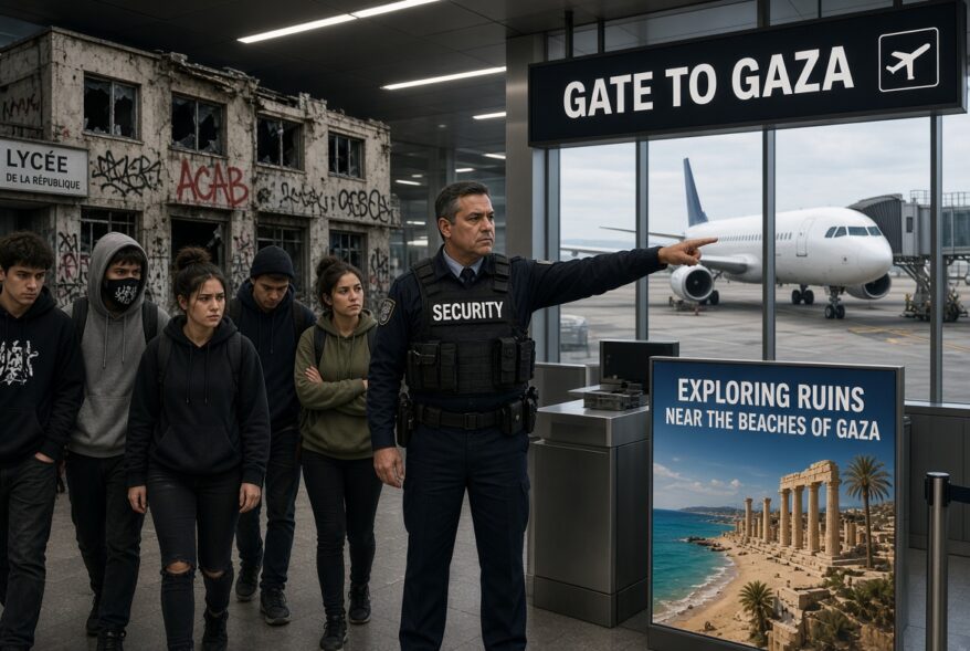 Troublemakers deported to Gaza